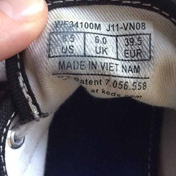 ❌ SOLD ❌ Black Keds Size 8.5 - Picture 2 of 4